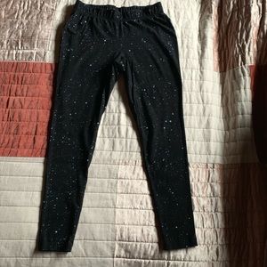 14/16 Livi Athletic Leggings Galaxy Lane Bryant